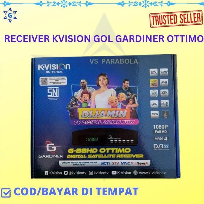 Receiver Kvision GOL Gardiner Ottimo RCA