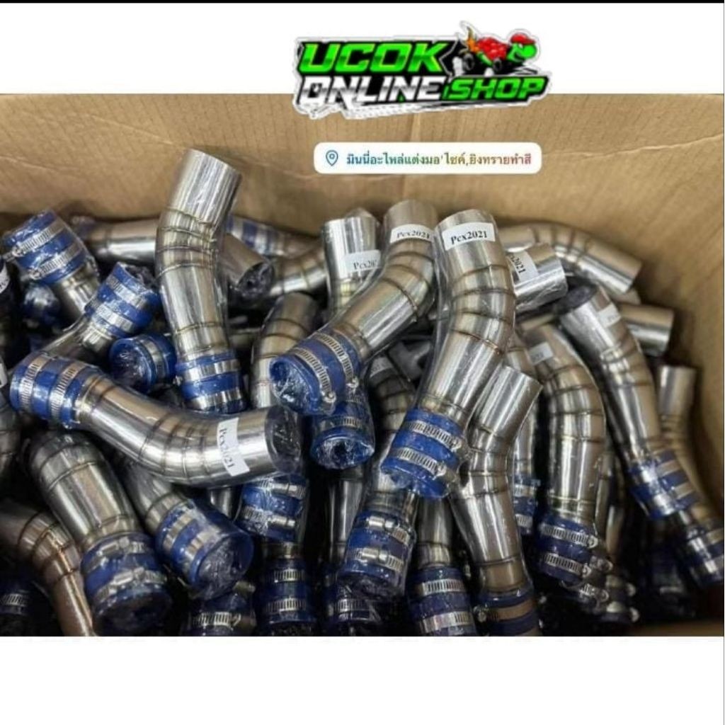 AIR INTAKE STAINLESS PCX160 STYLO160 VARIO160 ORIGINAL THAILAND