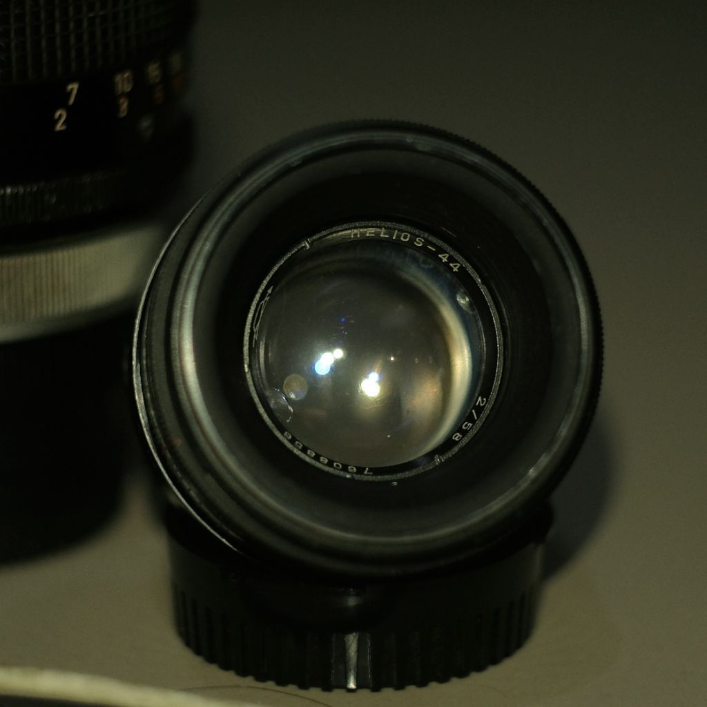 Jual Lensa Manual Helios-44 KMZ RARE Bokeh Swirly + adapter sony