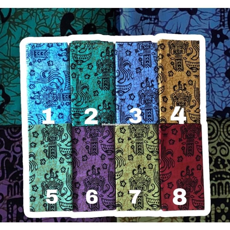 KAIN BATIK MOTIF BARONG BALI