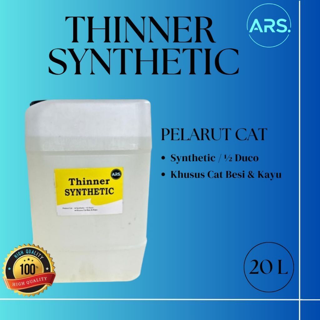 THINNER SYNTHETIC 20 LITER / PENGENCER CAT KAYU DAN NESI / THINNER B
