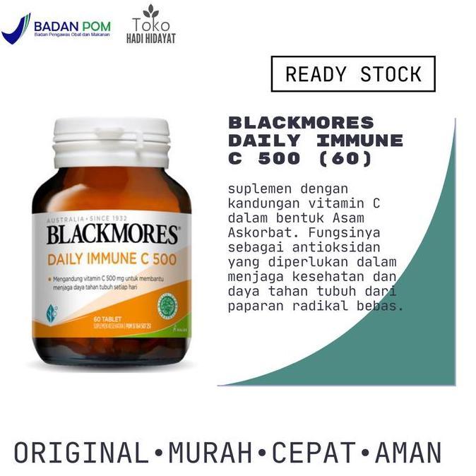 Segar- Blackmores Daily Immune C 500 60 Tablet - Blackmores Vitamin C 500
