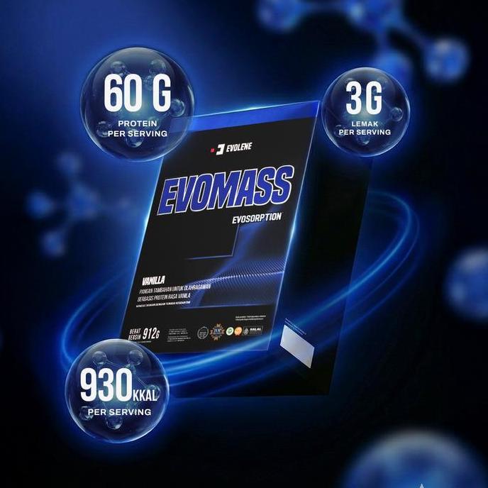 New- Evomass Evolene Lbs - Minuman Bernutrisi