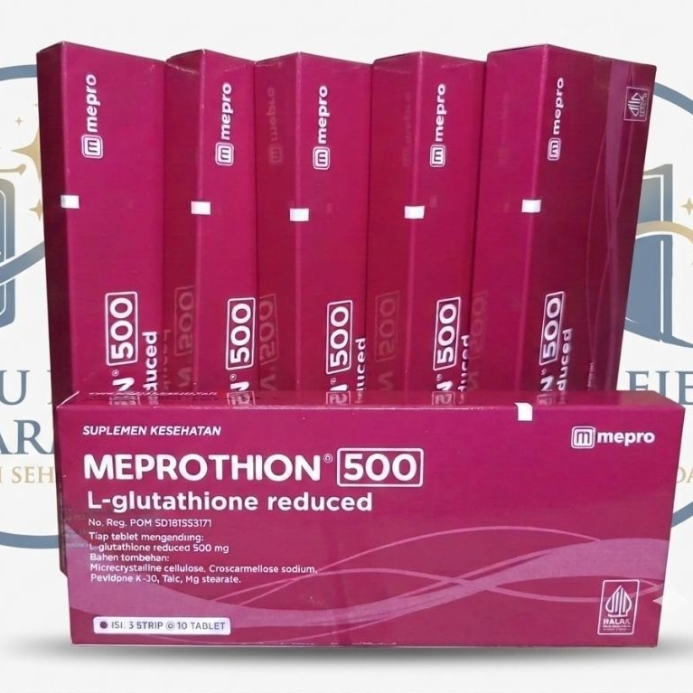 Meprothion 500MG/pencerah Kulit/L-Gluthatione/suplemen