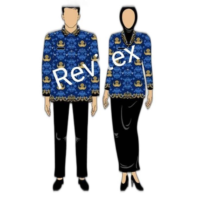Kain Korpri Batik Korpri Terbaru Sritex bahan katun C40S