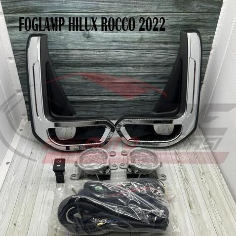 Foglamp Fog Lamp Lampu Kabut Mobil Hilux Rocco 2021 2022 2023 Hilux Rocco