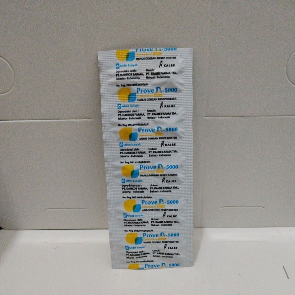 Prove D3 5000 IU per strip
