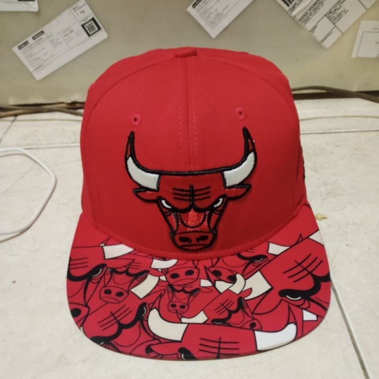 Topi snapback Chicago Bulls x Adidas second original