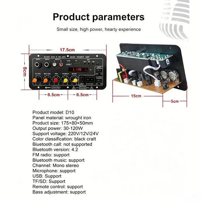Allingroupsemesta - Amplifier Bluetooth 2000W Super Bass 12V 24V 220V Modul Power Amplifier Untuk Sp
