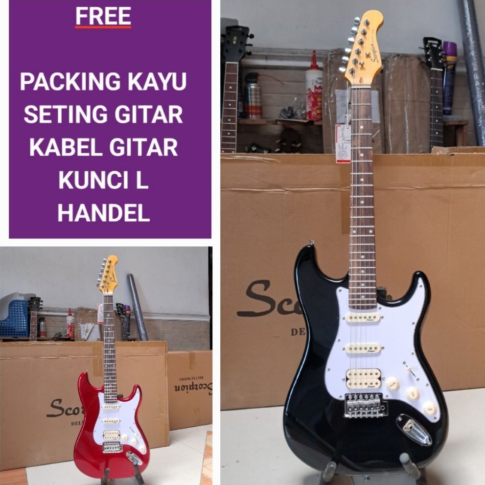 GITAR ELEKTRIK SCORPION SS110 GITAR SCORPION SS 110