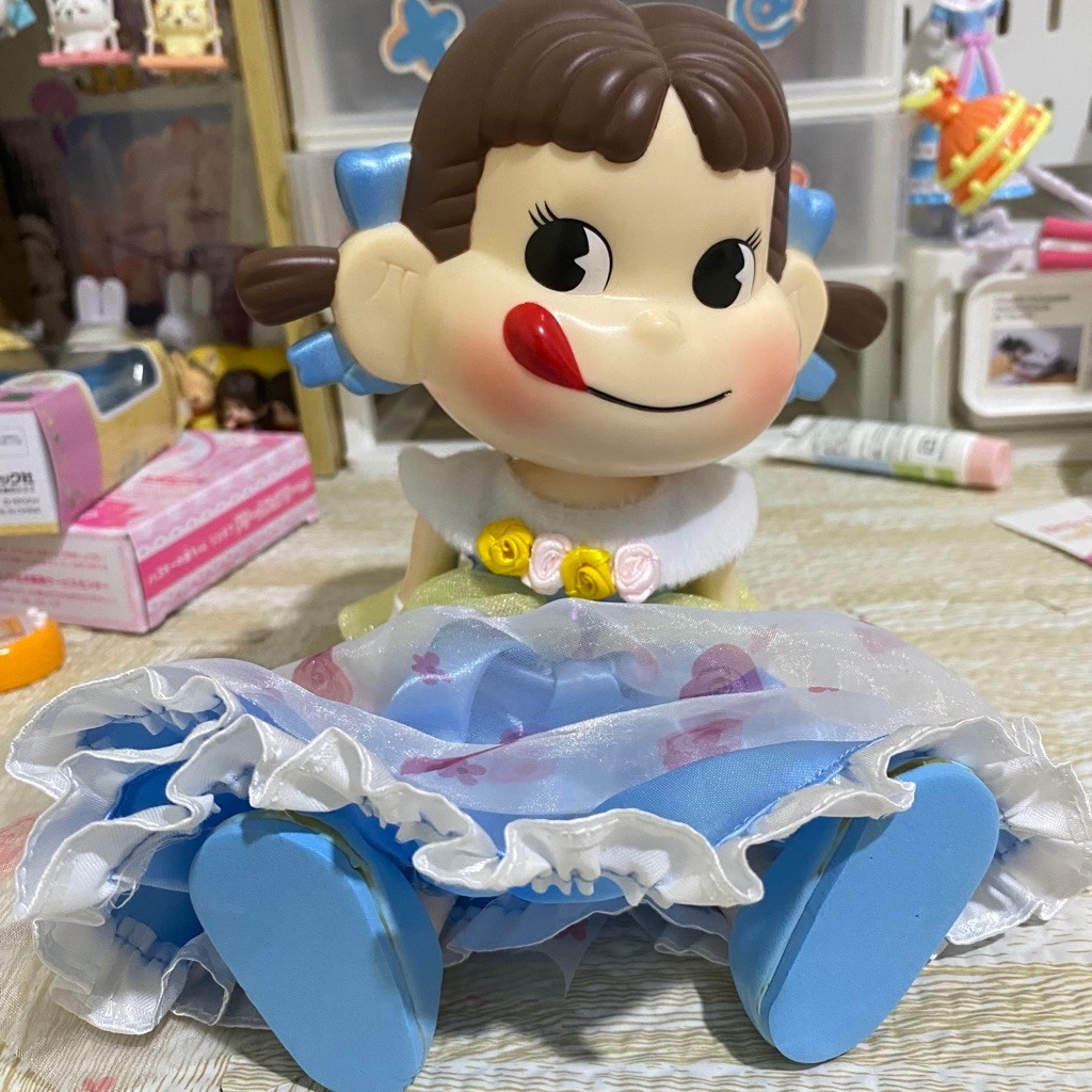 Peko Doll Boneka Fujiya Princess Biru Blue Rare