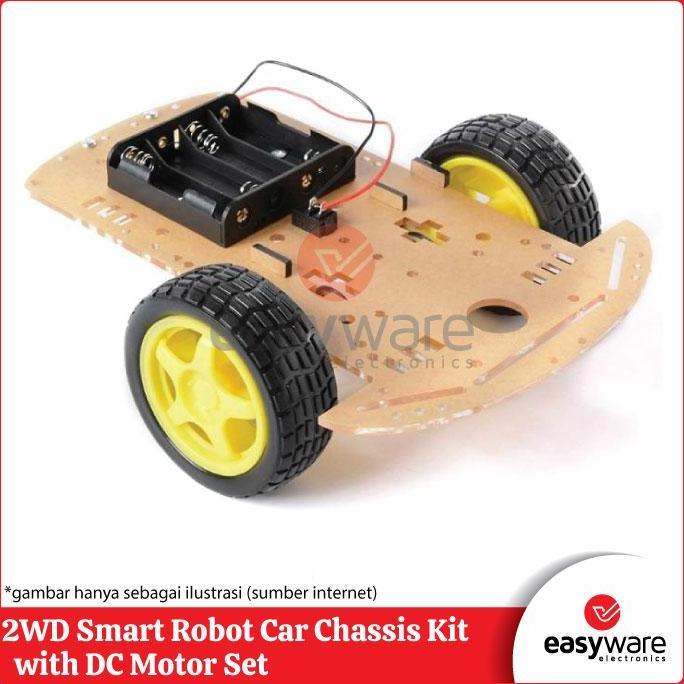 SMART ROBOT CAR 2WD CHASSIS KIT 2WD SMART CAR EWE79
