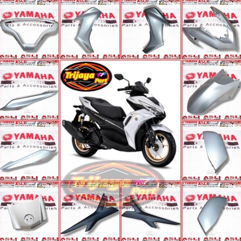 BODY BODY HALUS VARIAN SILVER AEROX 155 CONNECTED 155 2021-2024 ORIGINAL YAMAHA