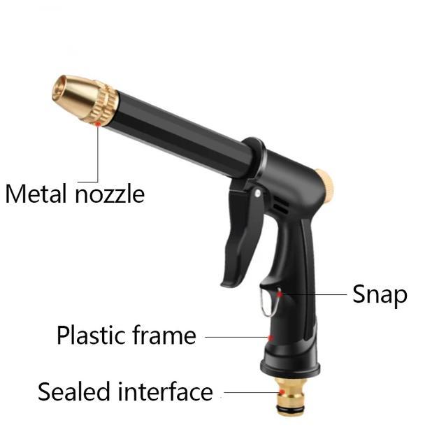 Semprotan Spray Gun Water Jet Tekanan Tinggi Air Cuci Mobil Motor Tanaman Kebun Water Spray Jet Nozz