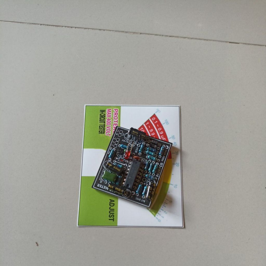PCB ESR TL084 PLUS KOMPONEN