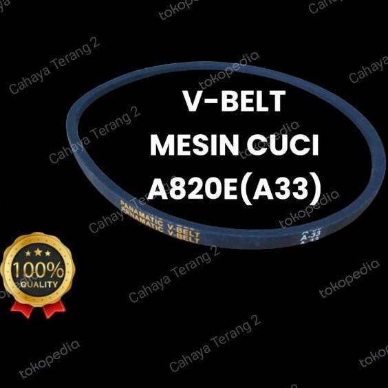 V-BELT V BELT VANBELT MESIN CUCI SANYO/AQUA A820E A-33 CT279