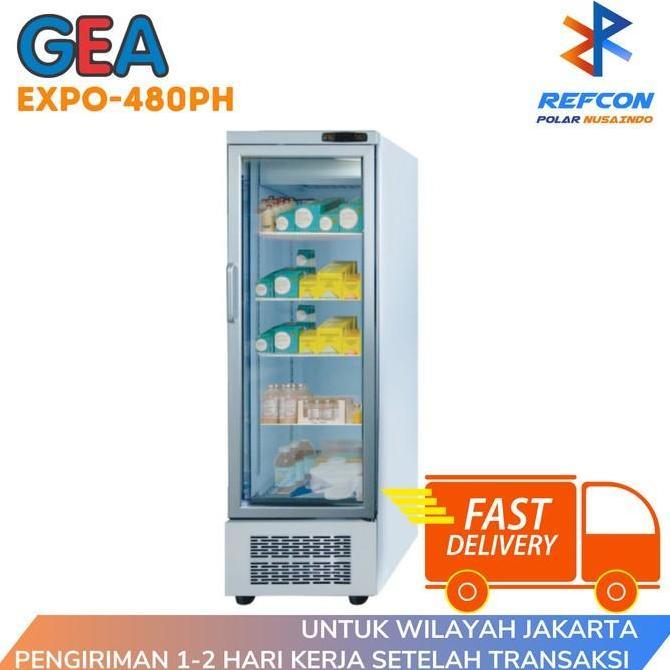 Allthebest- Showcase Farmasi GEA EXPO 490 PH / 490PH Pharmaceutical Refrigerator