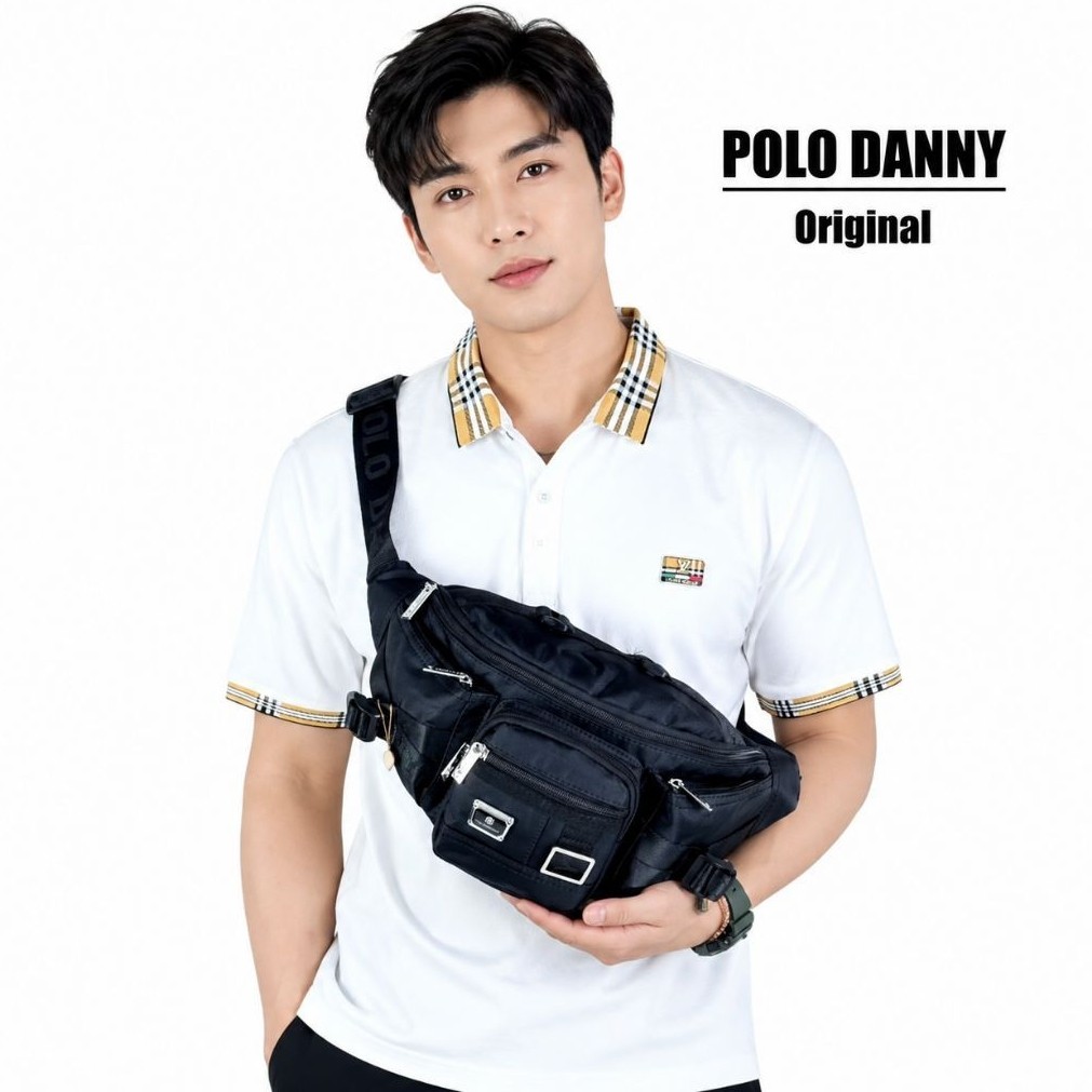 Tas selempang pria. tas selempang polo danny original