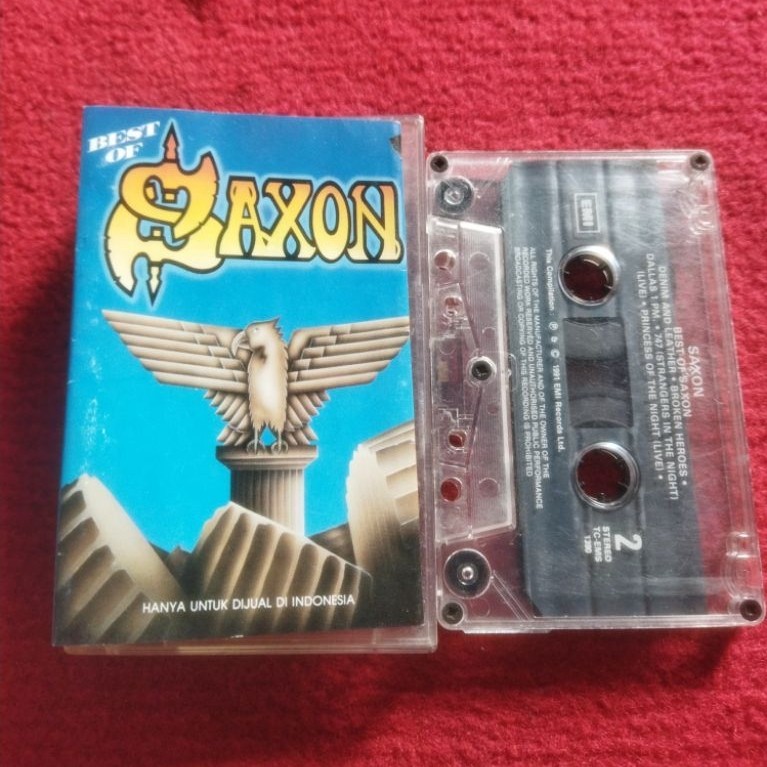 Kaset Pita Saxon