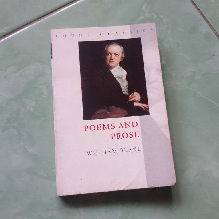 Buku Import Poems and Prose oleh William Blake [Preloved Original]