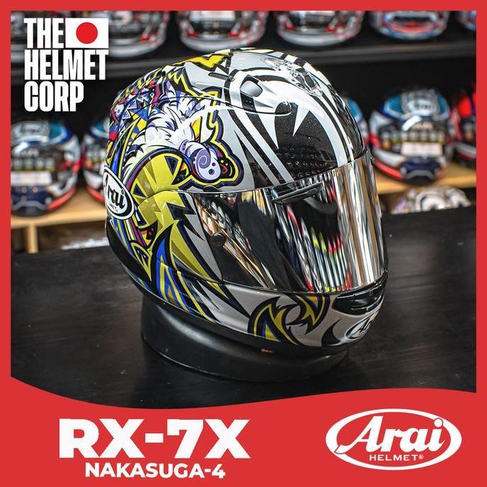 ARAI RX7X NAKASUGA 4 FULL FACE HELMET ORIGINAL