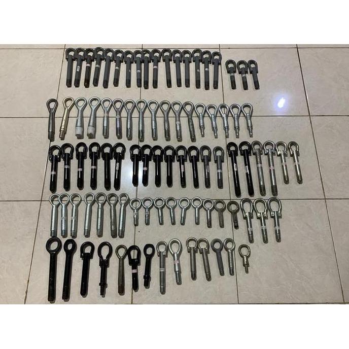 Cantolan Derek Besi Original Copotan Untuk Pengait Derek Mobil