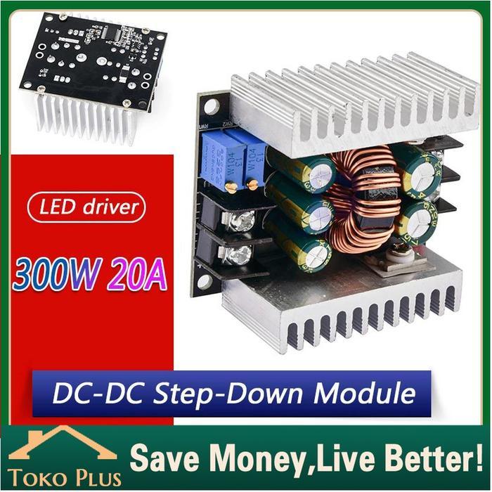 DC-DC Step Down CA CC Adjustable Buck Converter Power Supply 20A 300W - 300W