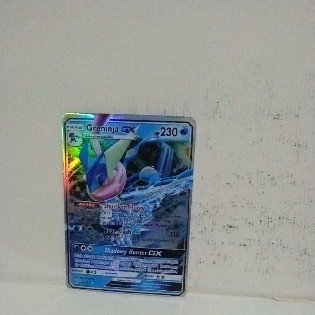 Paket Kartu Pokemon GX Greninja