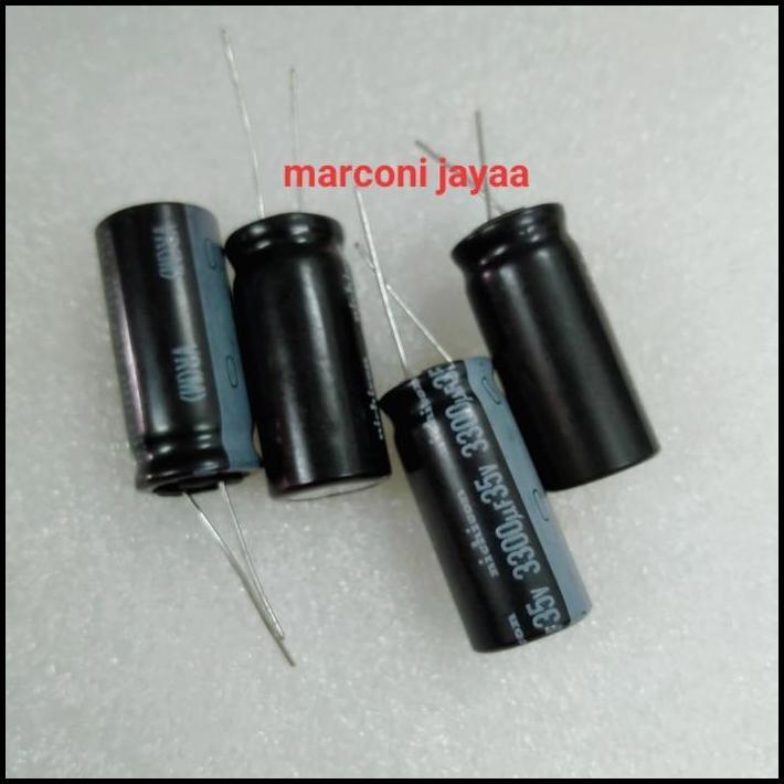 TERLARIS KAPASITOR 3300UF 35VOLT NICHICON 
