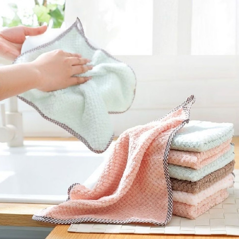 Lap Microfiber Gantung Lap Tangan Serbaguna Lap Hand Towel microfiber
