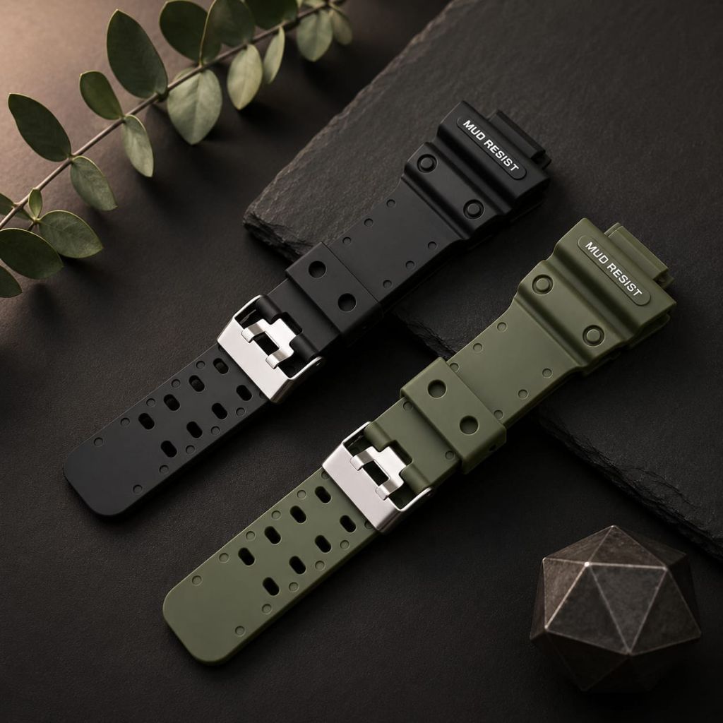 Strap Tali Jam Tangan Casio G-Shock Gx-56,Gx 56,Gx56 Rubber Strap Tali G-Shock Kingkong GX 56 Rubber