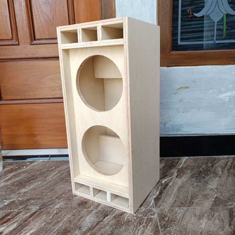 Box Speaker SPL 6 inch double, bahan tebal 12mm