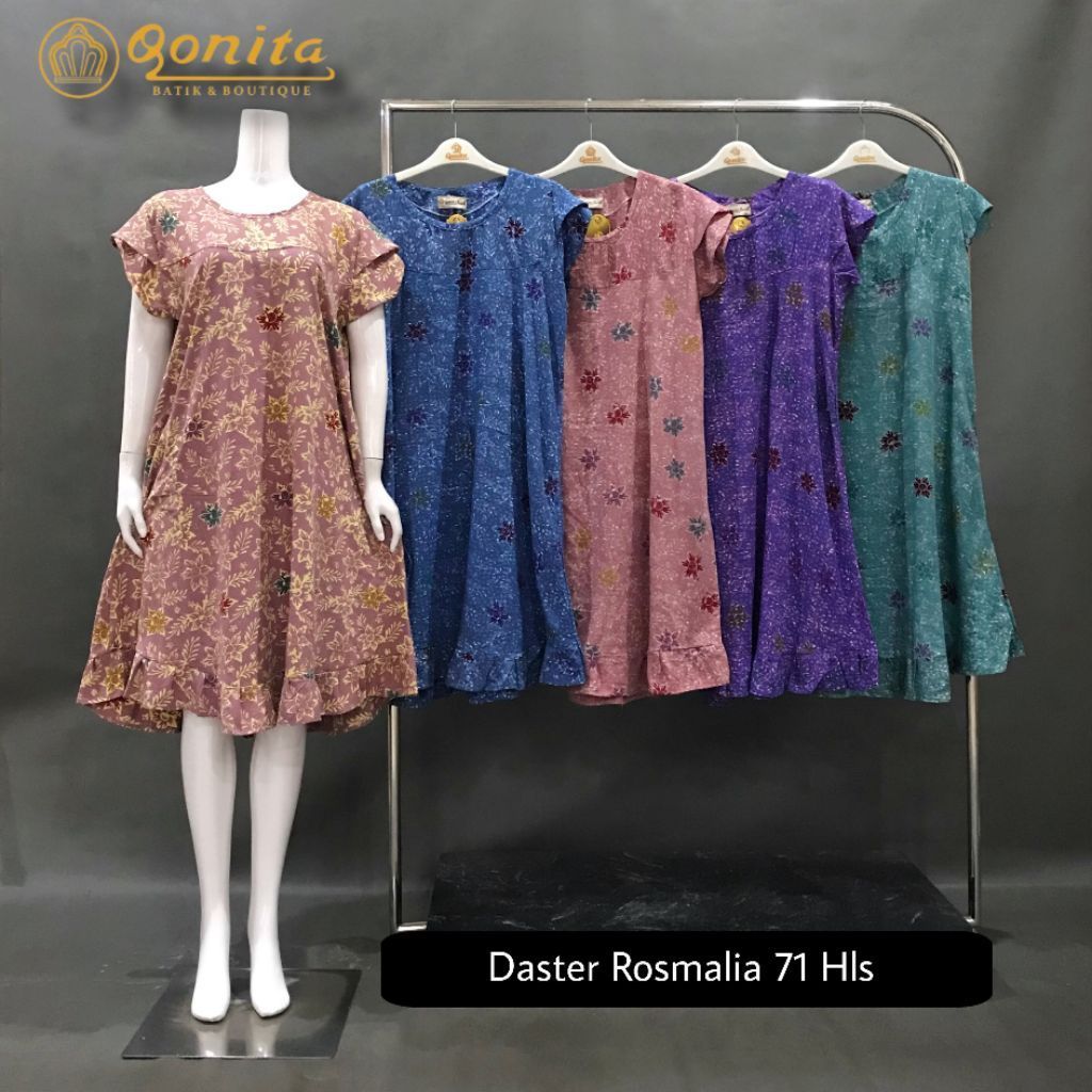 Daster Rosmalia 71 hls Qonita batik ori