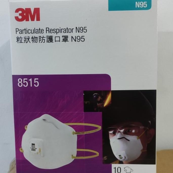 Segurana - Masker 3M N95 8515 Original