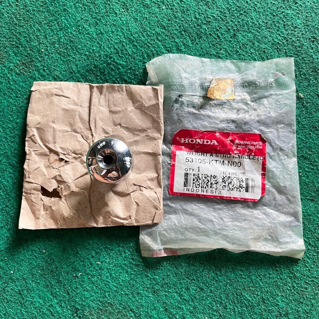 JALU BANDUL KRUM CRUM STANG STIR HONDA SUPRA X125 X 125 OLD CS1 ORI AHM 53105-KTM-N00 STABILIZER JAL