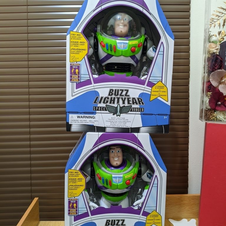 Buzz lightyear Interactive Talking Action Figure, Toy Story Original Disney