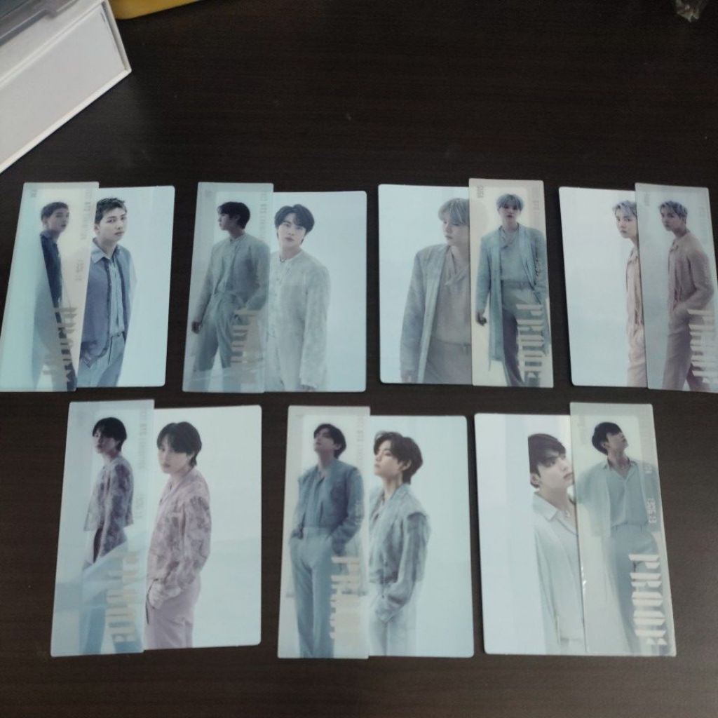 BTS Proof Photocard Holder Bookmart RM JIN JHOPE JIMIN