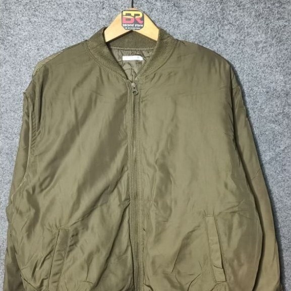 jaket bomber colza ijo army