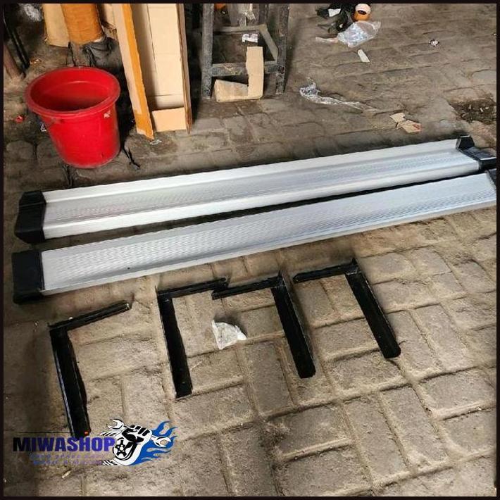 FOOT STEP INJAKAN SAMPING MOBIL SUZUKI FUTURA PICK UP PLUS BRAKET BRACKET KOMPLIT PNP TERBAIK
