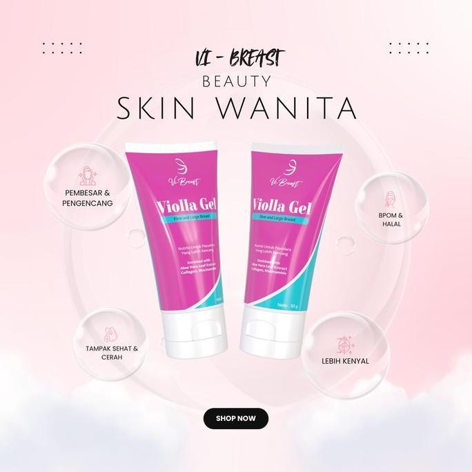 Cellbit- Violla Vi Breast Violla Gell Gel Pijat Serum Peratan Pd Nita Gel Serum Penggencang Kulit Pd