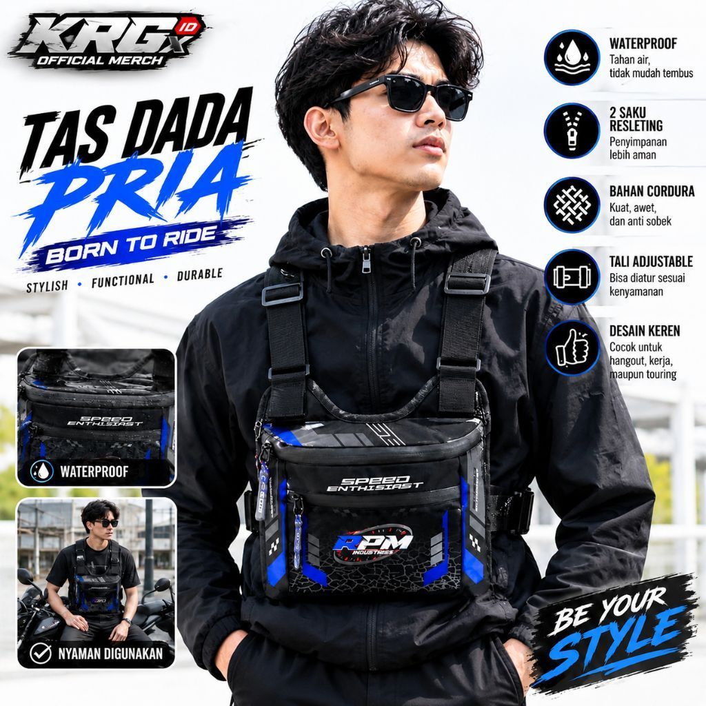 TAS DADA PRIA/TAS DADA Waterproof/TAS DADA TACTICAL ARMY/TAS ROMPI MOTORAN