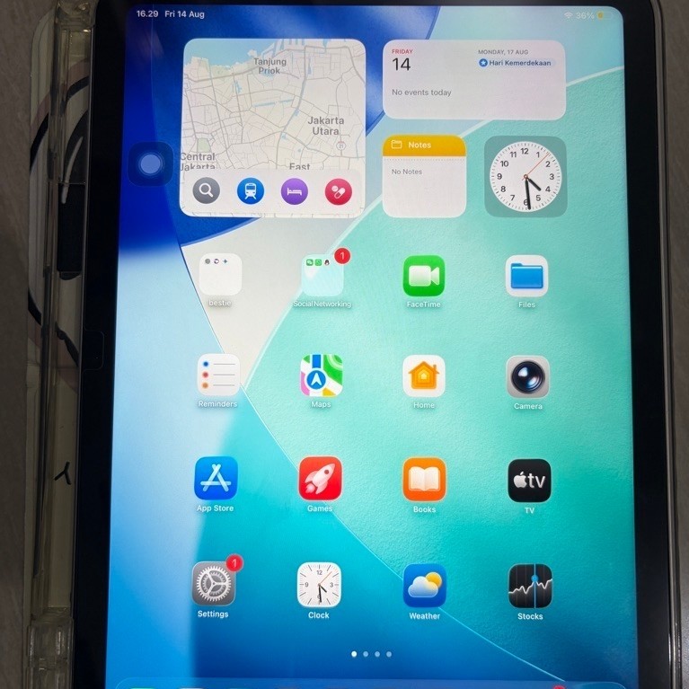 iPad A16 second gen 11 silver 128gb inter