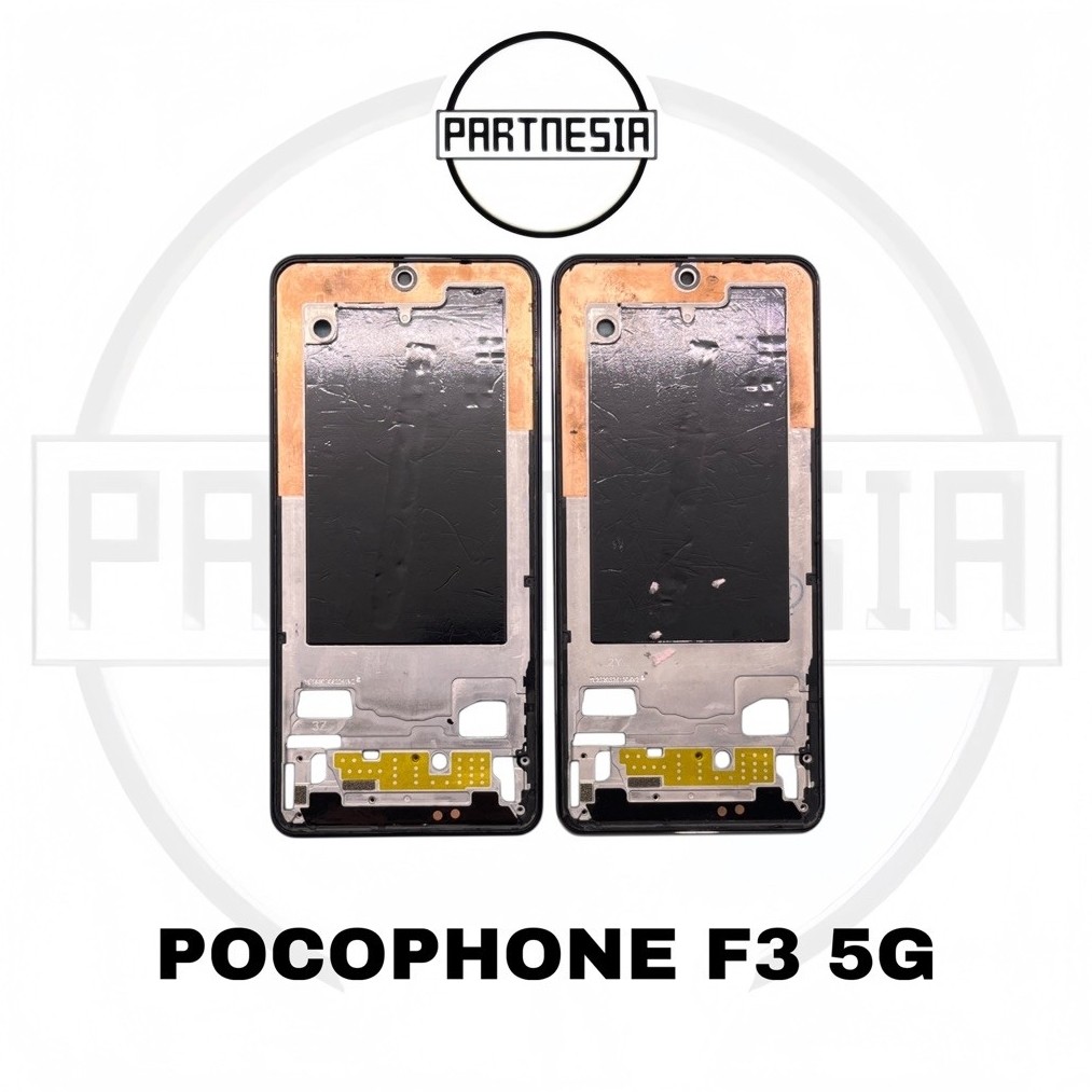 FRAME MIDDLE TULANG TENGAH RANGKA HOUSING LCD POCOPHONE F3 / POCO F3 5G ORIGINAL COPOTAN