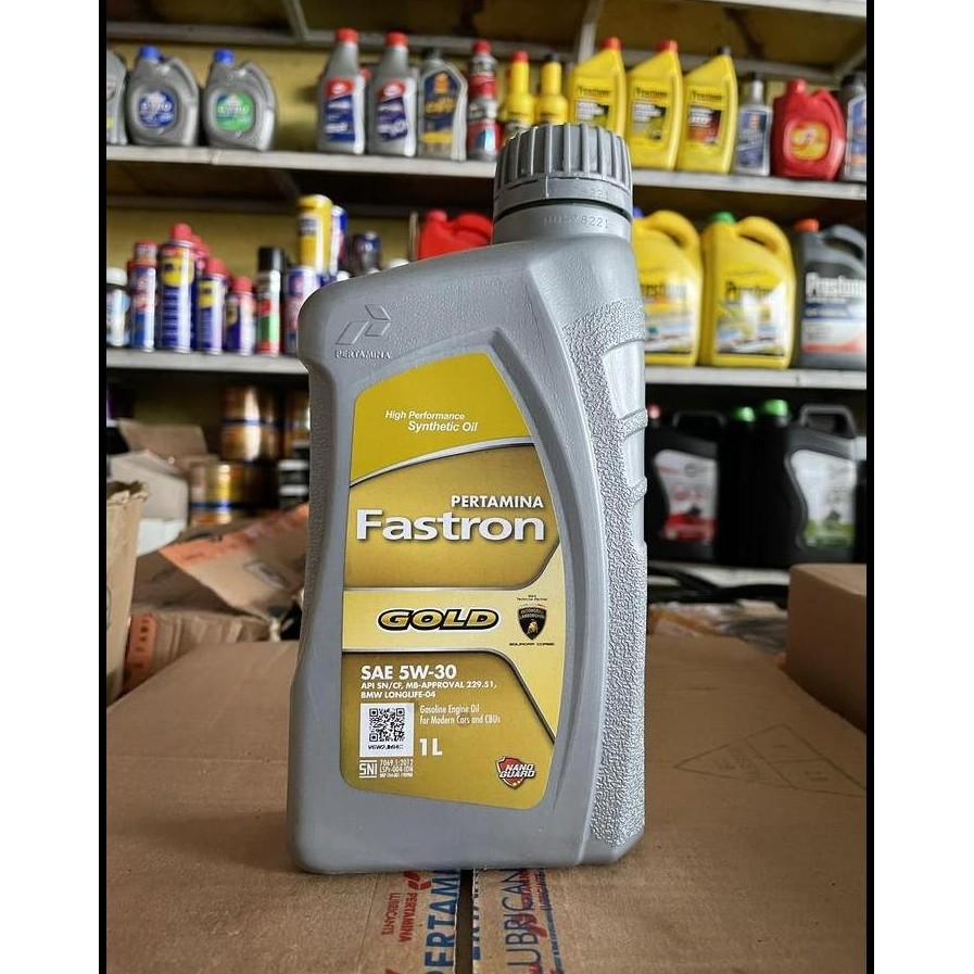 GRATIS ONGKIR FASTRON GOLD 5W-30 
