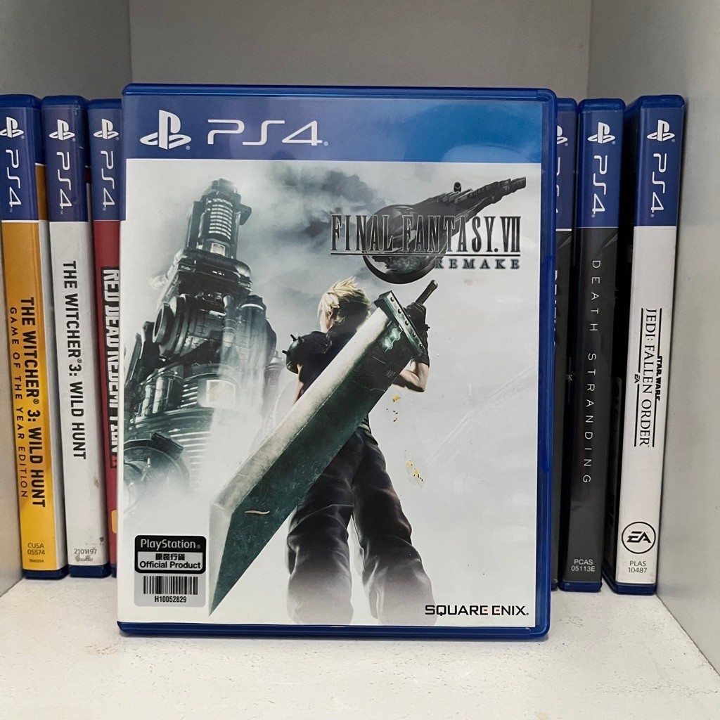 final fantasy vii remake ps4 disc playstation4 kaset ps bd ff 7 ff7