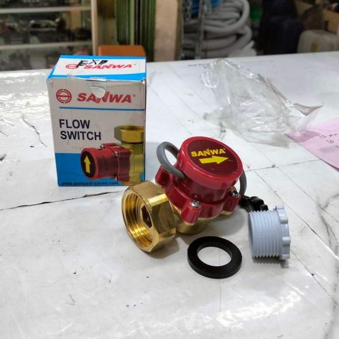 SANWA FLOW SWITCH 1/2" x 3/4"x1" Water FlowSwitch
