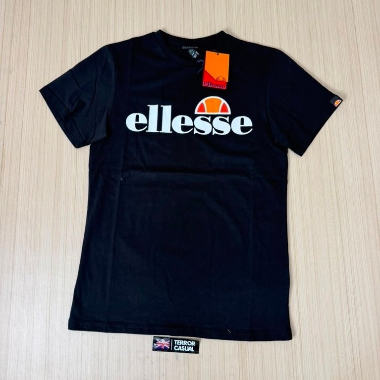 Ellesse Albany Tshirt Black White Original BNWTIP