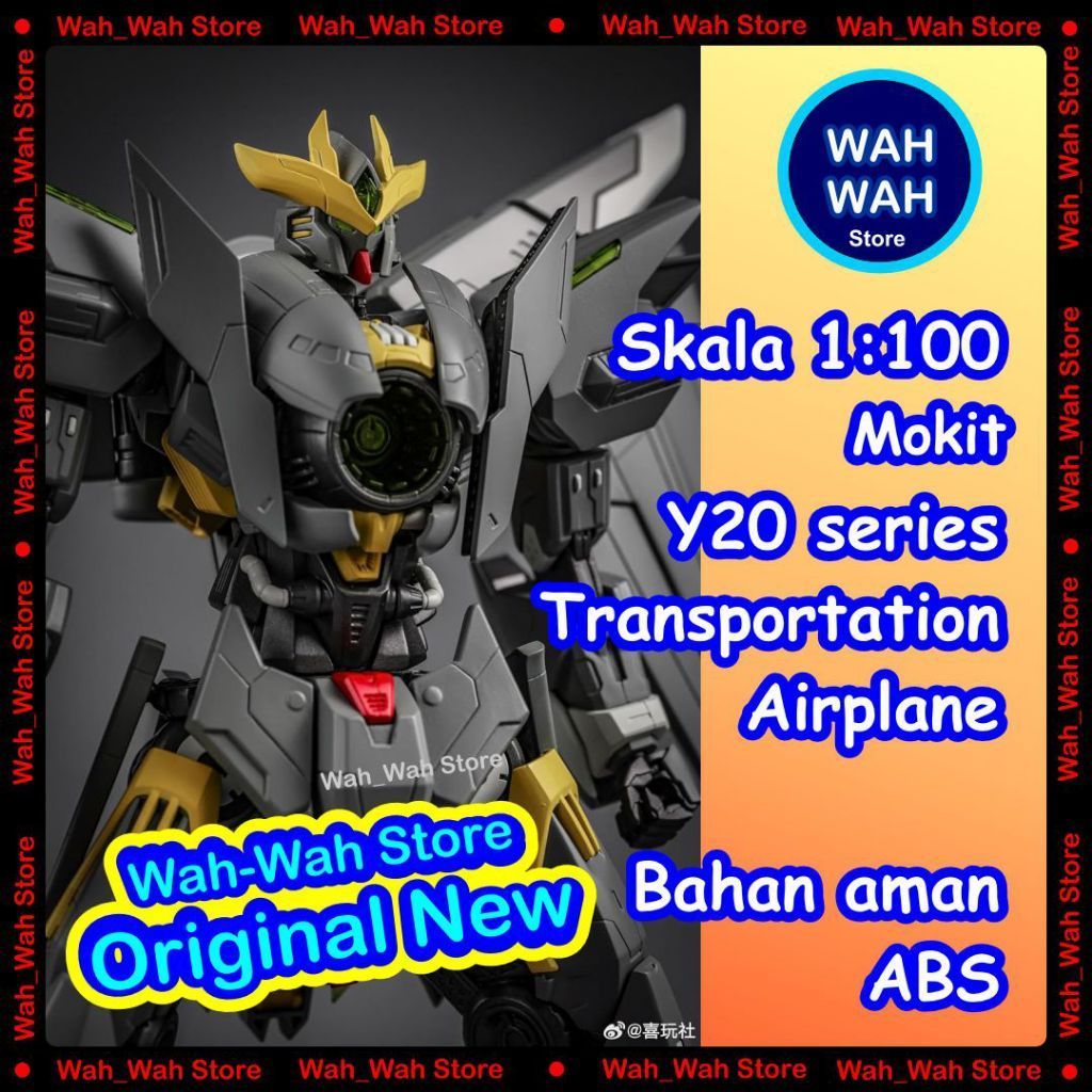 BARU Model Kit Yun Sheng Y20 Robot Mokit Transportation Airplane