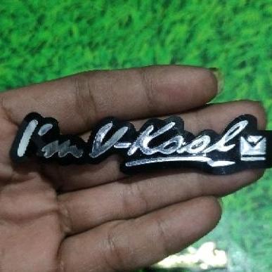 TERLARIS emblem vkool emblem kaca mobil 2026