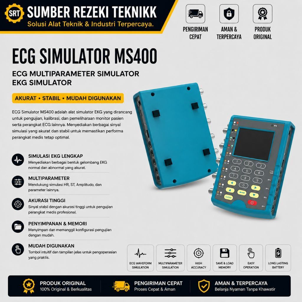 ECG Simulator MS400 / ECG Multiparameter Simulator /EKG Simulator